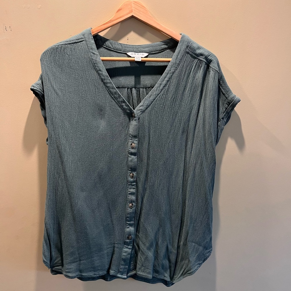 Orvis short sleeved shirt